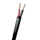 Cable Manguera Negra 2x0,50mm Rojo-Negro, Venta por metros